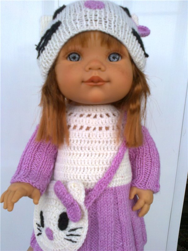 Наши вязалочки в стиле " Hello Kitty" | Бэйбики Наши вязалочки в стиле " Hello Kitty"