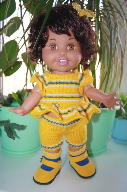 Яркие весенние полосочки для Galoob baby face (фото 2)