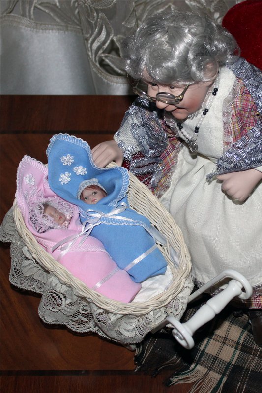 Сладкая парочка. Мини-пупсы реборн (фото 6)