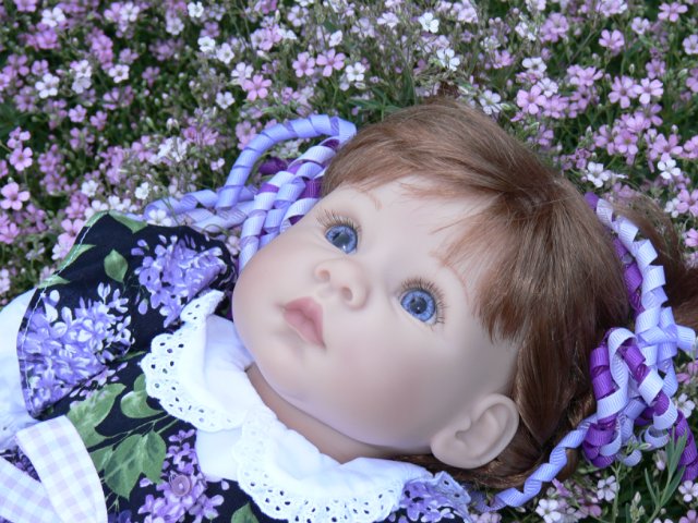 Как мы с Тиффани гуляли у мамы. Lee Middleton doll (фото 5)