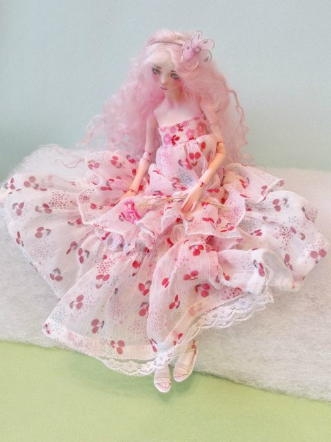 Шарнирная кукла Лили | Бэйбики Шарнирная кукла Лили — Авторские шарнирные куклы своими руками: лепка (фото 7)