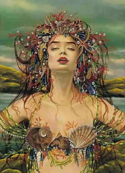 Русалки - миф или... Знакомство с куклой Sira die Meerjungfrau (морская нимфа) от Shirley