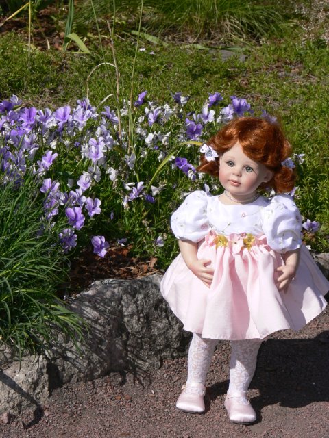 Прогулка в Ботаническом саду Санкт Петербурга. Часть 3. Садовая клумба (фото 7)