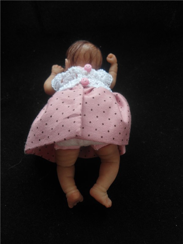 Дюймовочка, авторская кукла своими руками (фото 8)