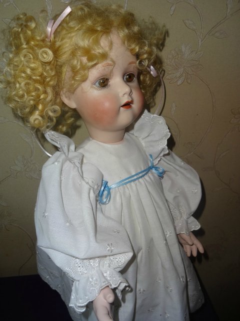 Ангел чистой красоты или Реплика антикварной куклы (фото 7)