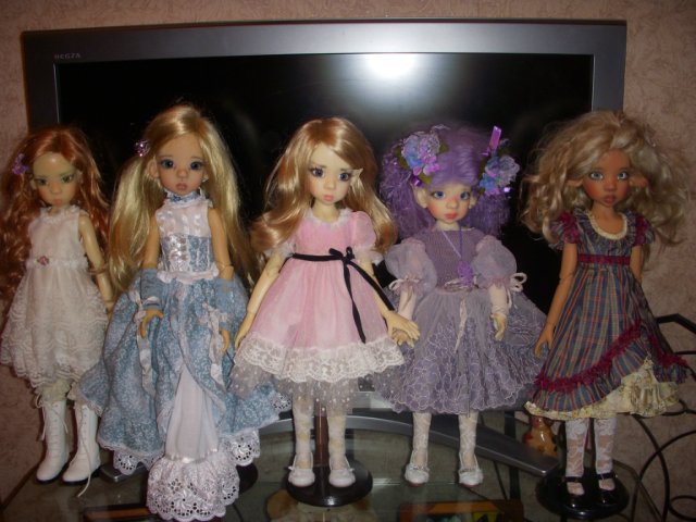 Nyssa fair elf от Kaye Wiggs.Моя прекрасная эльфийская принцесса