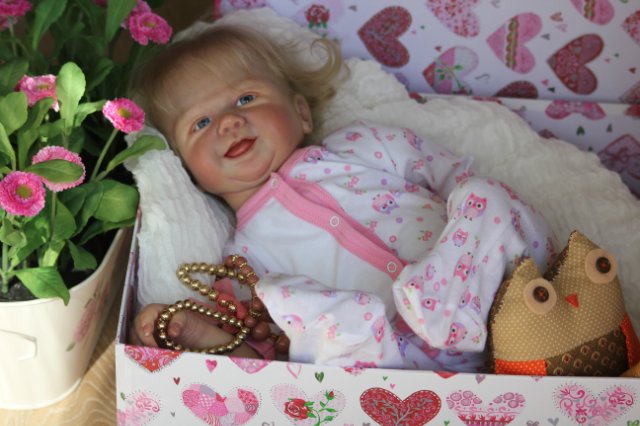 Томочка! Кукла реборн на основе молда Tommy by Sandy Faber