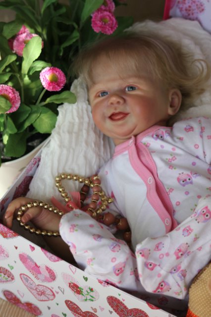 Томочка! Кукла реборн на основе молда Tommy by Sandy Faber