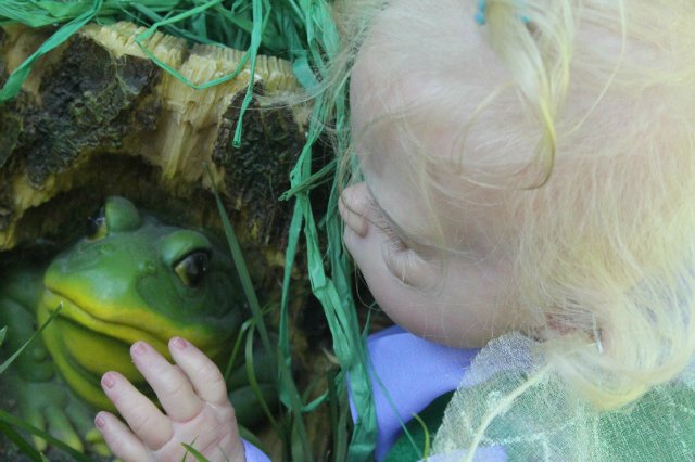 Офелька-стрекоза, куклёныш реборн Элины Кудрявцевой