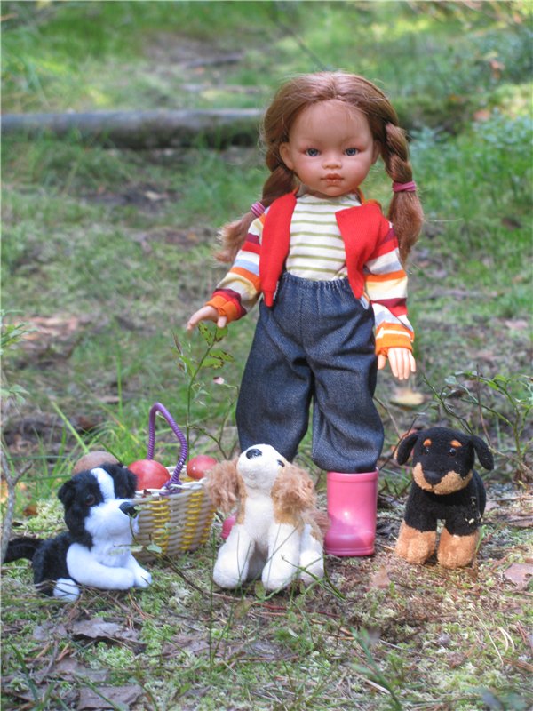 Прогулки Эмили по осеннему лесу | Бэйбики Прогулки Эмили по осеннему лесу