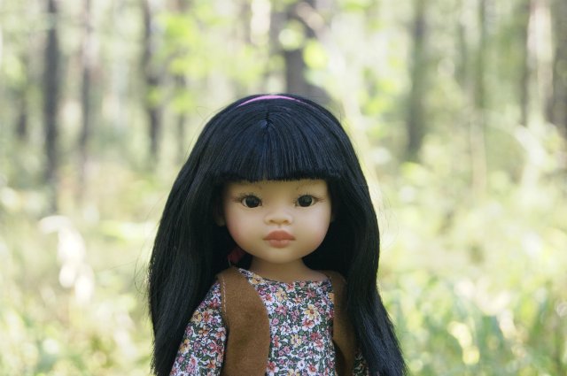 Как Лиу и Клодин за грибами ездили