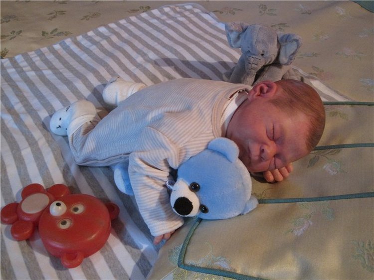 Колыбельная для малыша.Кукла реборн Тимурчик Ольги Астаповской