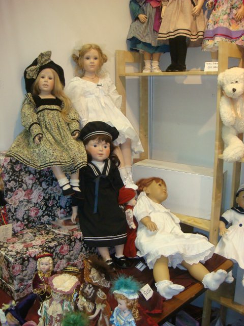 Ещё картинки с выставки... XI Международный Салон кукол на Тишинке в Москве 2015. Фото