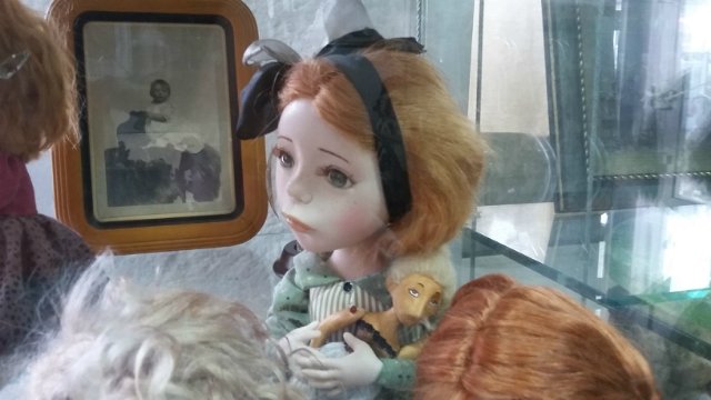 Выставка кукол в магазине Дело и Забава (междугородний Автовокзал). Красноярск 2015