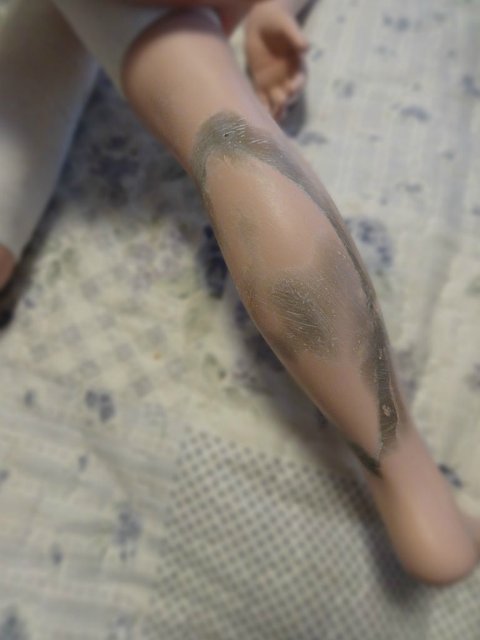 Каждая куколка достойна — Ремонт и реставрация фарфоровых кукол: склейка (фото 6)