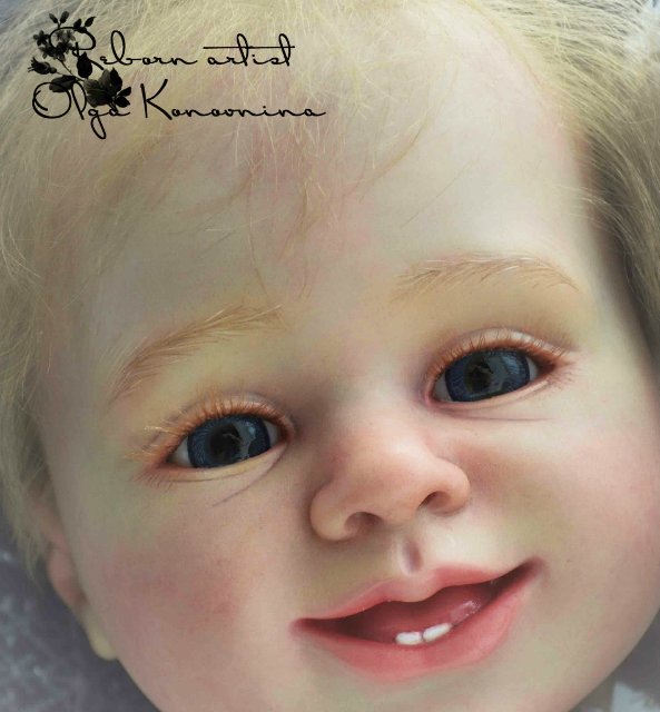 Улыбашка Сенечка, куклы реборн Ольги Коновниной (фото 9)