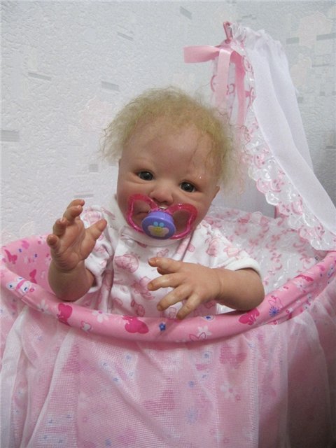 И снова Маруся — Куклы Реборн (Reborn): домашние фото (фото 7)