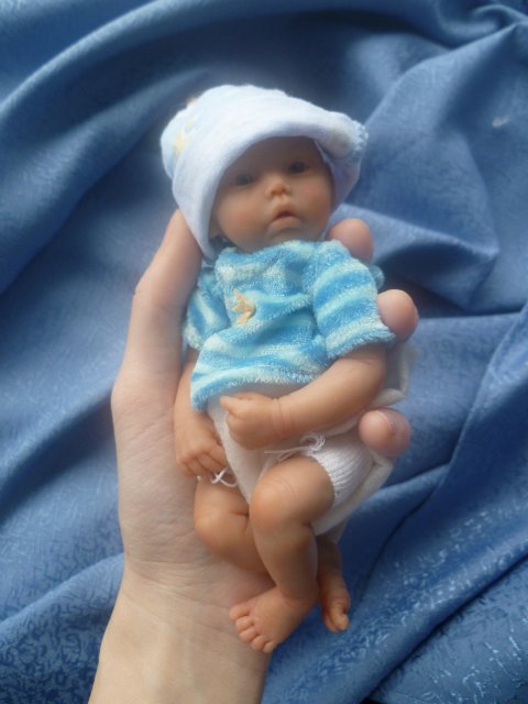 А у меня появился новый малыш! Кукла из ливингдолл - много фото