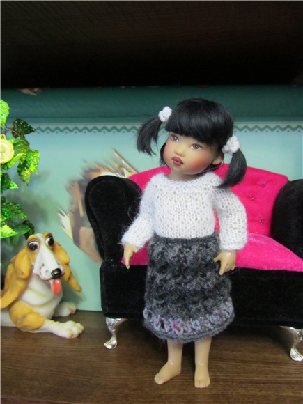 Ричалл,крошка Ри, коллекционная кукла от Helen Kish (фото 2)