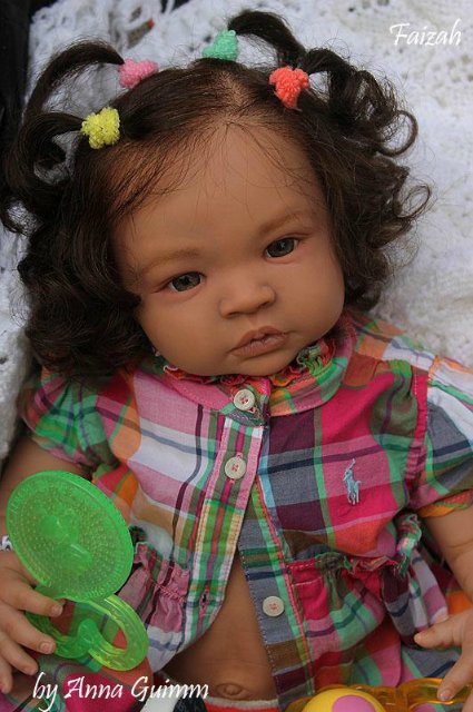 Интересная мулаточка,на основе молда шаян (фото 2)