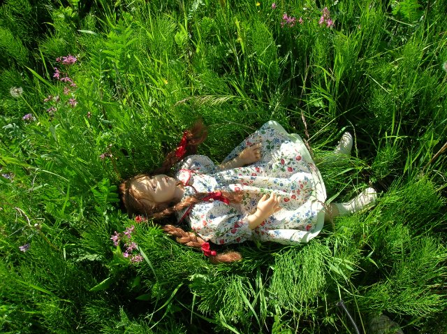 Ключи от лета или Полевица. Коллекционная кукла Элизы Глазгольд