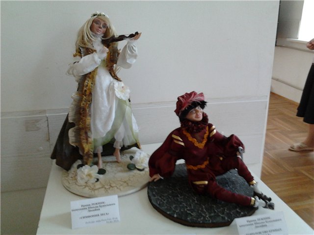 Выставка авторских кукол и медведей Тедди "Кукольный вернисаж" в Нижнем Новгороде 2012, часть 2