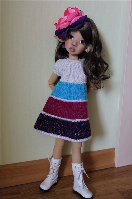 В начале увидела, потом мечтала а сейчас куколка от Kaye Wiggs дома (фото 8)