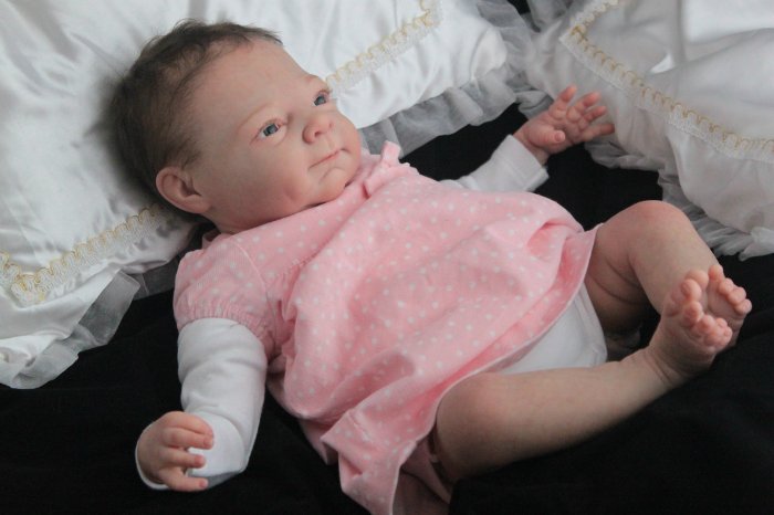 Девочка Ника. Куколка реборн Вишни Виктории