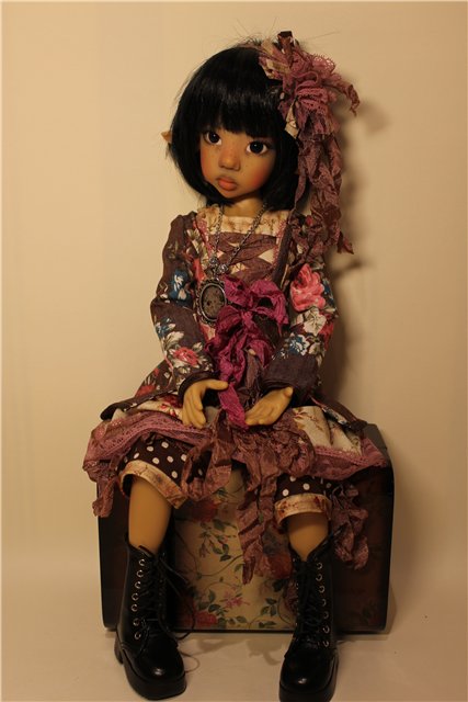 Девушка 60 х или "Винтажная роза" (фото 5)