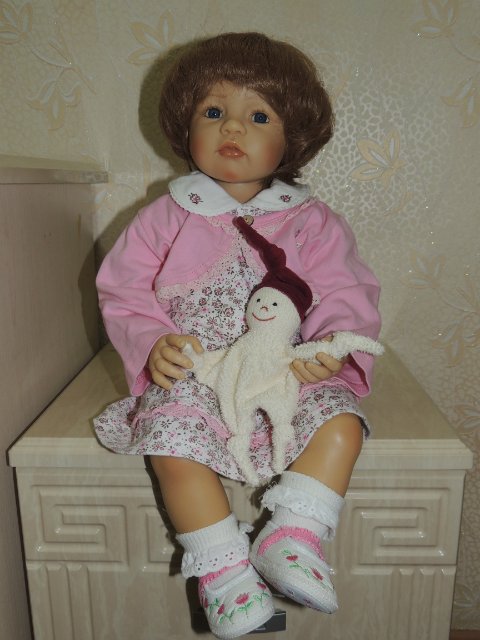 Нежная малышка Надюша от Bettine Klemm