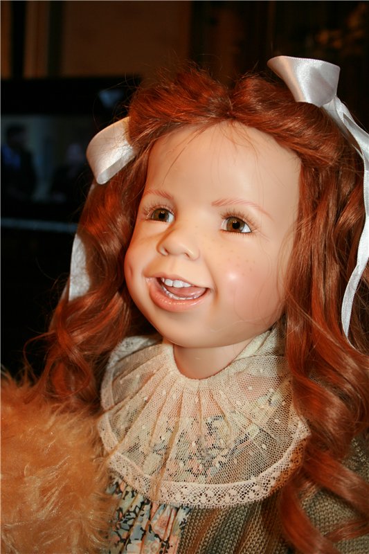 Дорин (Doreen) - коллекционная кукла от Нildegard Gunzel, теперь моя (фото 6)