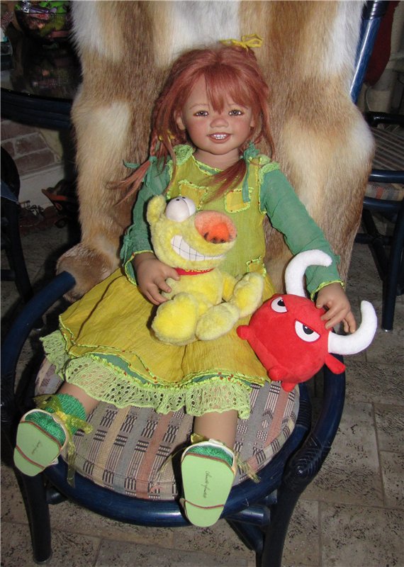 Рыжий лучик солнца - Санрике от Annette Himstedt (фото 8)