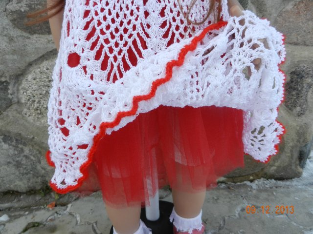 Девочки в красном — Одежда и обувь для кукол своими руками: фото (фото 4)