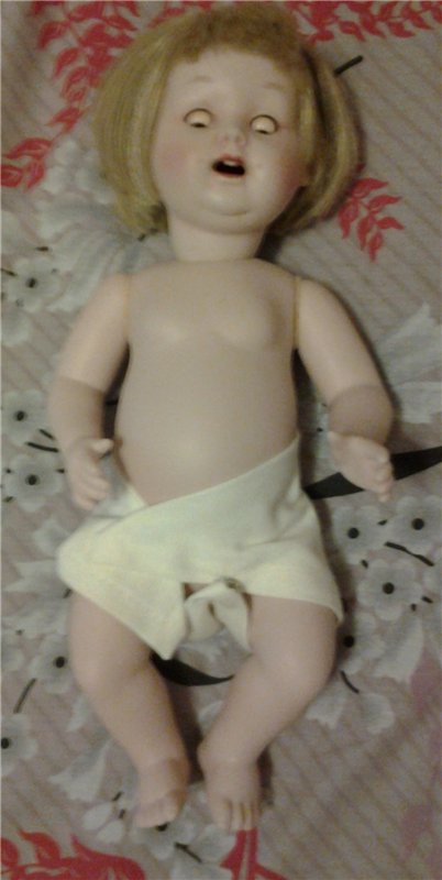 Фарфоровая кукла реплика Gallery Originals Shelburne Museum Porcelain Grete Doll (фото 10)