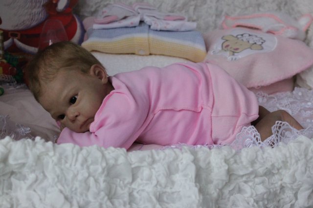 Мышонок Ульяша 3... Куколка реборн Виктории Вишни