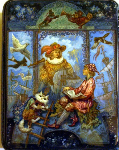 Усмотри тропинку в сказку или Здесь русский дух, здесь Русью пахнет. Федоскинская лаковая миниатюра