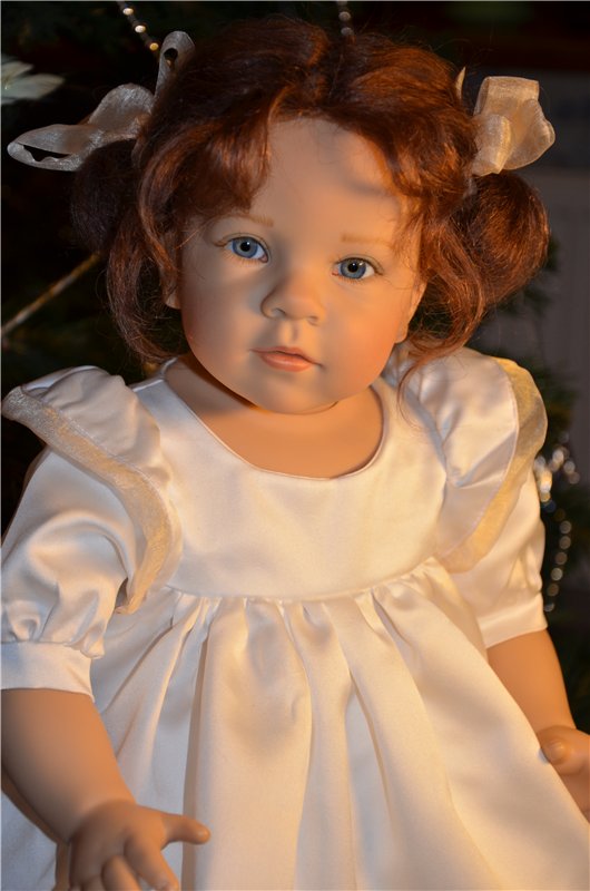 Новогодний подарочек! Кукла Фло Elisabeth Lindner (фото 7)