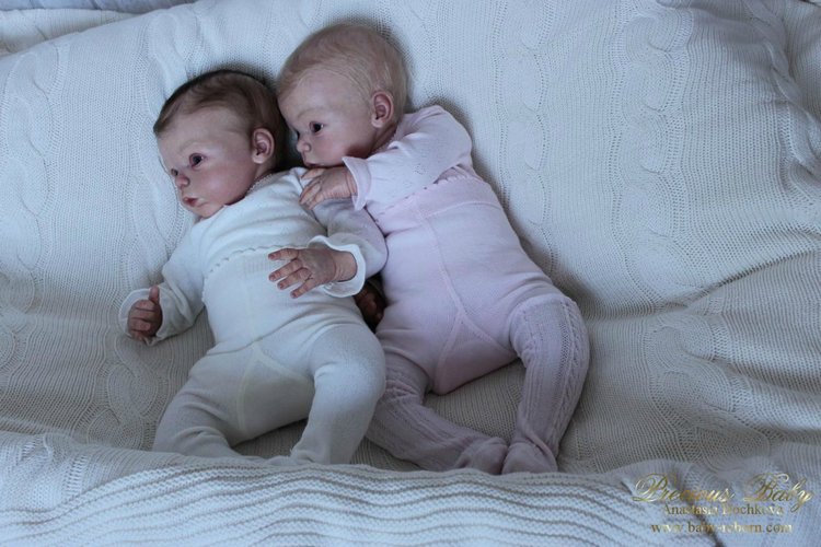Мы двойняшки! Куклы реборн Анастасии Бочковой