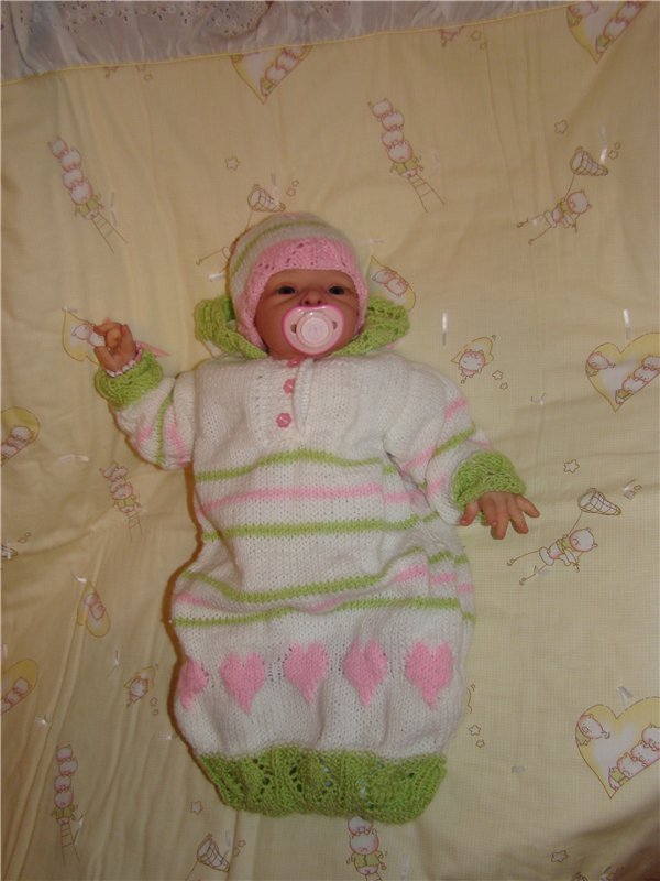 Новый вязанный наряд для куклы Эмми (фото 7)