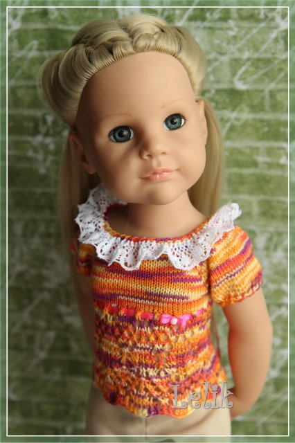 Летние кофточки для Gotz — Одежда и обувь для кукол своими руками: фото