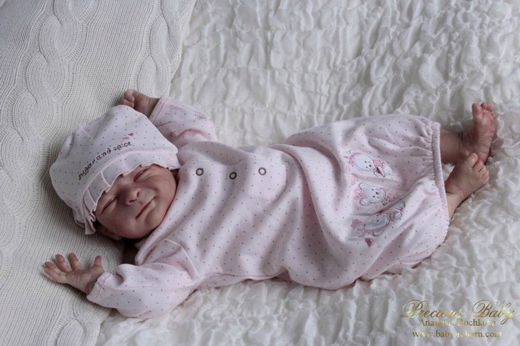 Первая улыбка... Кукла реборн Анастасии Бочковой