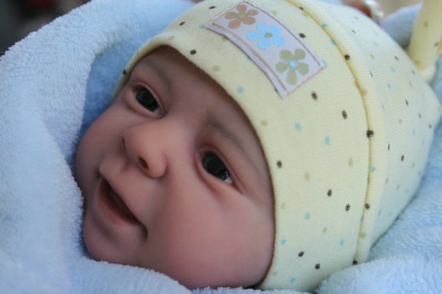 Мальчишечка Улыбашечка:)куклёныш Элины Кудрявцевой (фото 5)