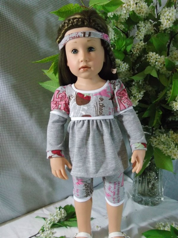 Трикотаж бывает разным. Наряды для кукол Готц (фото 10)