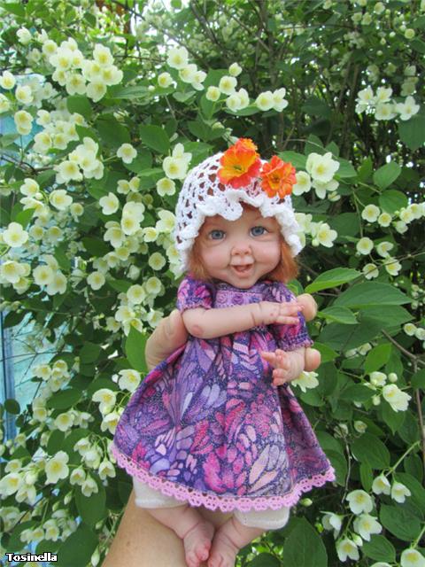 Зося, авторская кукла Ирины Кондрашовой в моей коллекции | Бэйбики Зося, авторская кукла Ирины Кондрашовой в моей коллекции (фото 2)