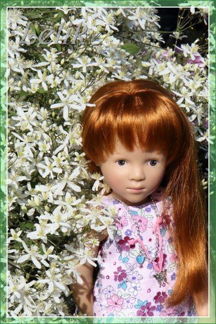 Цветочный рай, или новый наряд Ульяны (Pipa 2003 года, Gotz) | Бэйбики Цветочный рай, или новый наряд Ульяны (Pipa 2003 года, Gotz)