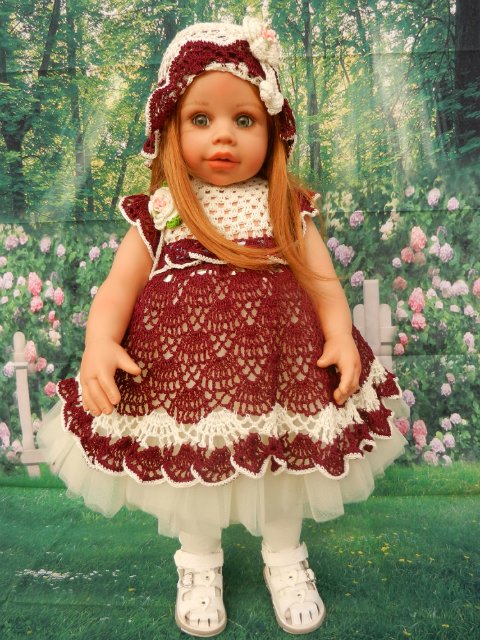 Нежная рыжулька Эммочка от Monika Levenig