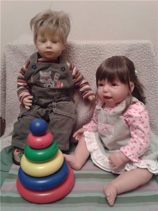 Малышка Ника и Макс - как мы играем. (Lee Middleton, Brigitte Paetsch)