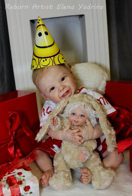 Первый праздник малыша. Куклы реборн Елены Ядриной