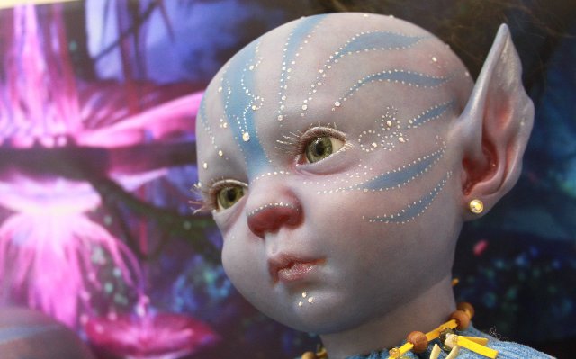 Пахтона(Алиса) аватарёнок, кукла реборн Элины Кудрявцевой