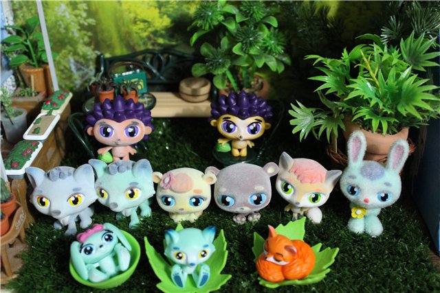 Коллекция флоковых игрушек (фото 8)